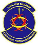 Logo: Patch of the 746th Test Squadron