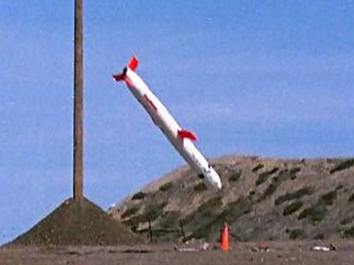 Tomahawk Missile vs. Cone